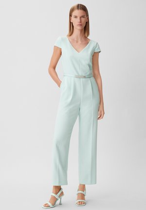 comma OVERALL  - Jumpsuit - pastelltürkis