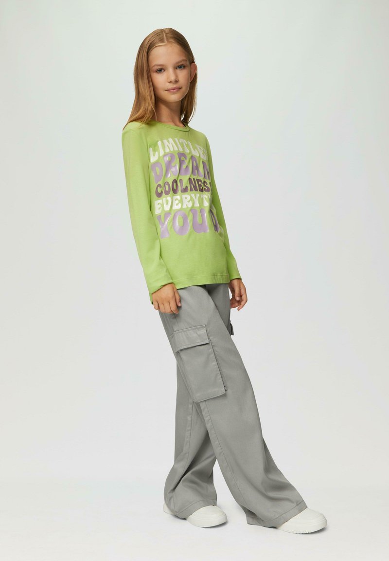 s.Oliver - LOOSE FIT  - T-shirt à manches longues - hellgrün, Agrandir