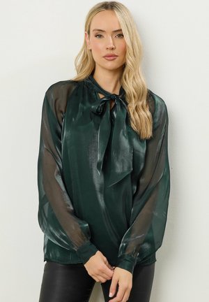 Blouse - dark green