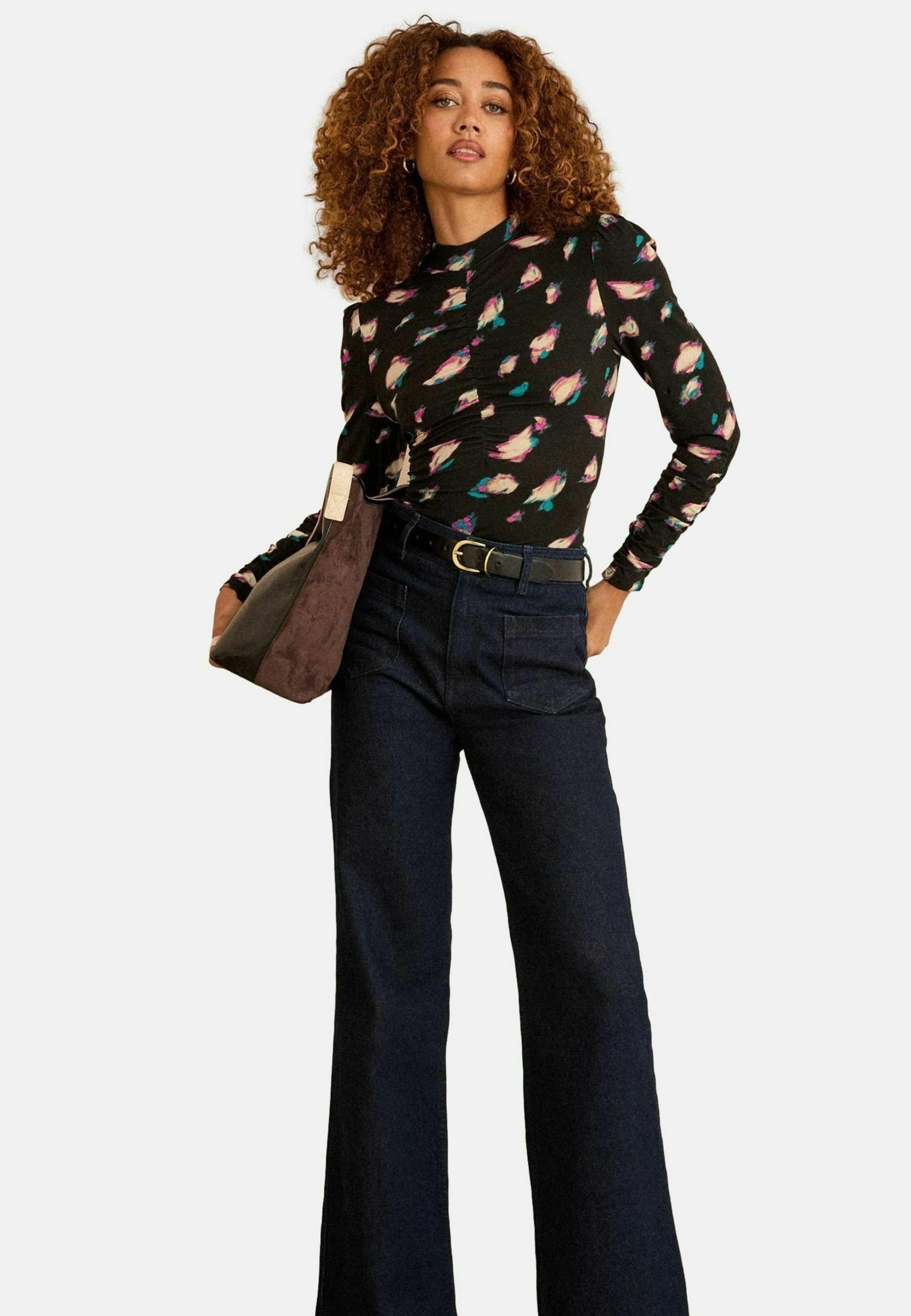 Love Roses Camicetta black/nero