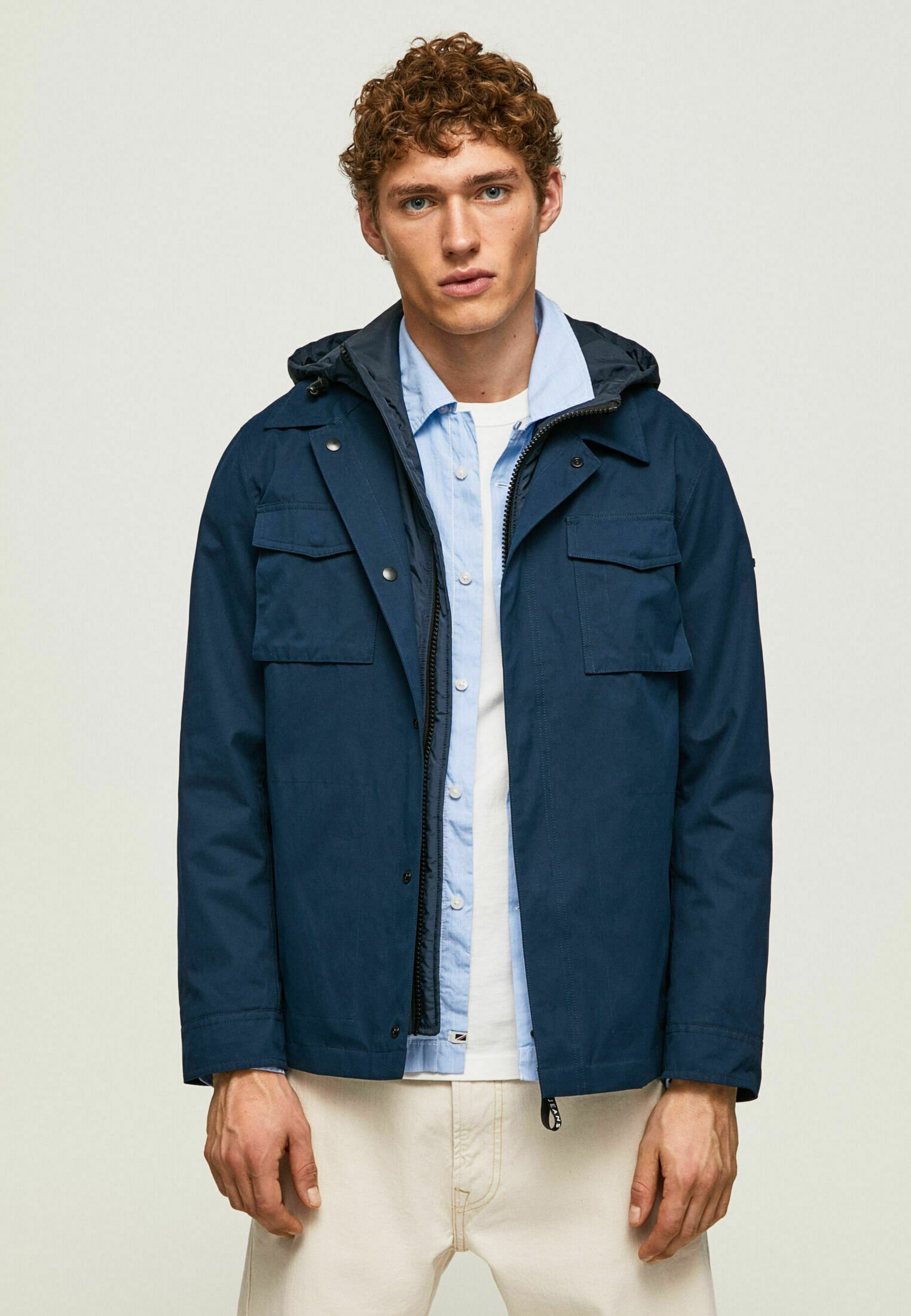 Pepe Jeans PEPE - Chaqueta outdoor - dulwich/azul marino - Zalando.es