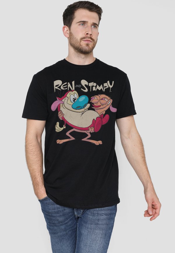 REN AND STIMPY TWO OF A KIND - T-Shirt print