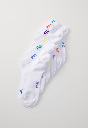 QUARTER PLAIN UNISEX 6 PACK - Calze - mixed colors