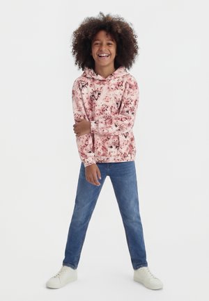 Lindex WITH AOP LEO - Hanorac - light dusty white