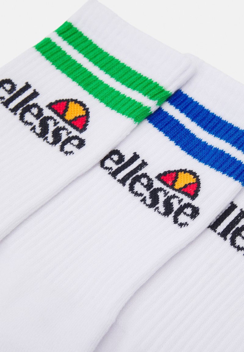 Ellesse Pullo 3pk Socks Calzini Donna, Donna, calzetti, SGAY0620, Nero , taglia unica