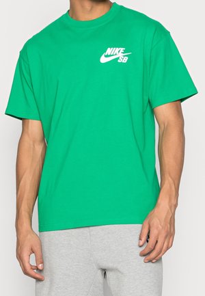 T-shirt med print - green