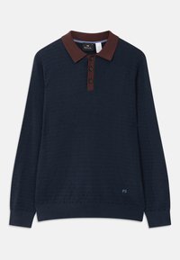SWEATER POLO - Polo krekls - blue