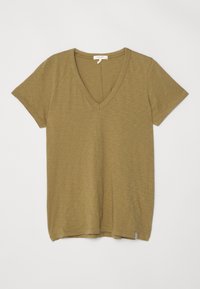 THE SLUB VEE - Lihtne T-särk - military