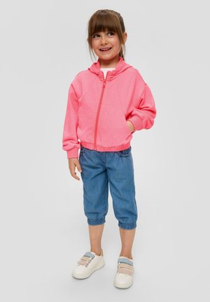 Zip-up sweatshirt - pink