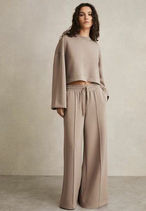 Reiss, WIDE LEG , brązowy