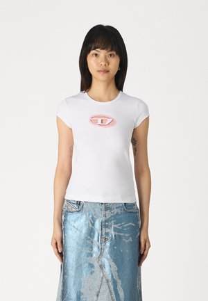 ANGIE - Print T-shirt - white