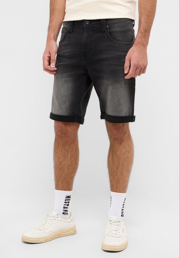 STYLE CHICAGO - Jeans Shorts - schwarz