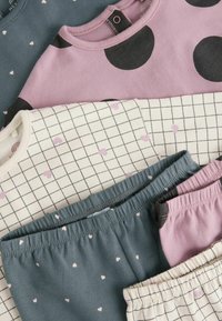 Next 6 PIECE SET - REGULAR FIT - Leggings - Hosen - pink black