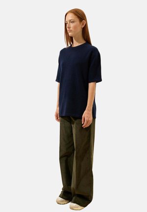 CARLA CREW NECK - T-shirt - bas - navy