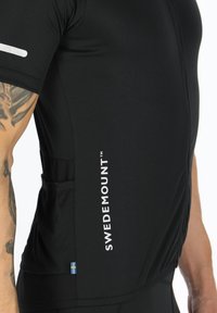 Swedemount CORE TEE - Cykeltröjor - black reflective