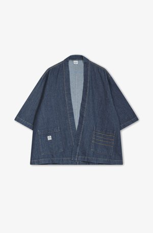Kaotiko KIMONO UNISEX - Lühike jakk - denim blue