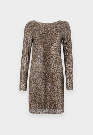 Vero Moda VMHANYA SHORT DRESS - Cocktailklänning - silver coloured