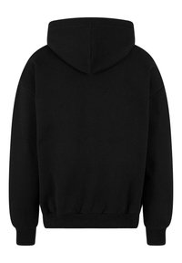 Dropsize HEAVY FLAT FRONT EMBO - Hættetrøje - black