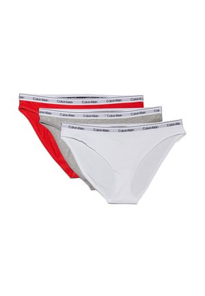 MODERN LOGO 3 PACK  - Briefs - white/molten/grey heather