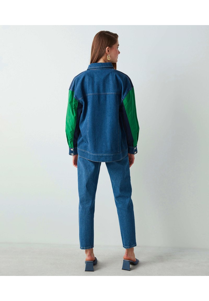 Damen Parkas | Ipekyol MIX Kurzmantel d blue/dunkelblau - MO81948 Damen Parkas | Ipekyol MIX Kurzmantel d blue/dunkelblau - MO81948