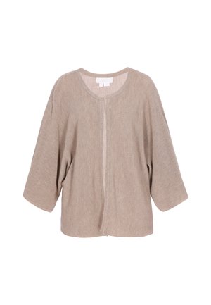 Chaqueta de punto - taupe