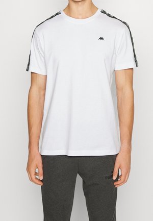 T-shirt med print - white