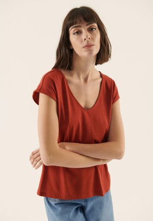 Anna Field T-shirt basic - red