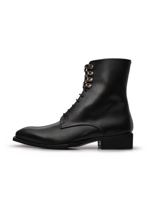 Lace-up boots - black