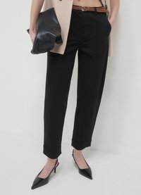 Calliope CON CINTURA - Chino - ultrablack