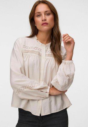 Vero Moda SHIRT VMCASEY SHIRT - Chemisier - pumice stone