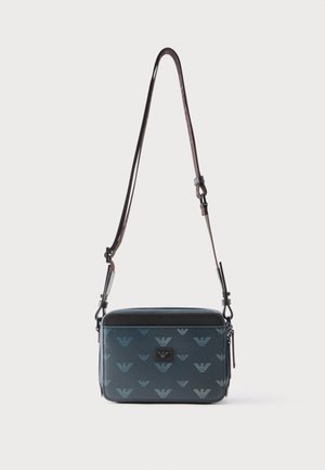 Emporio Armani MINI BAG - Skuldertasker - blu