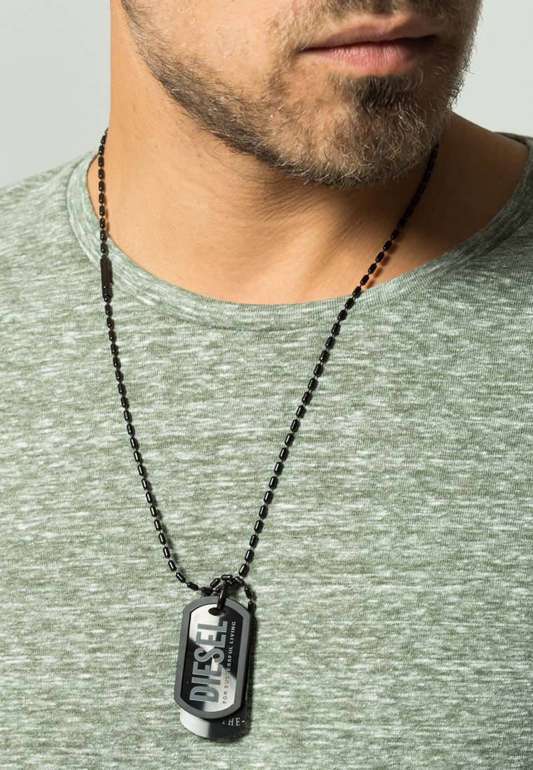 Diesel - Collier - black, Agrandir