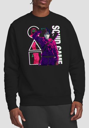 SQUID GAME ANIME GUARDS - Sweatshirt - black