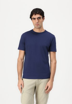 ROUNDED HEM - Basic T-shirt - dark blueberry