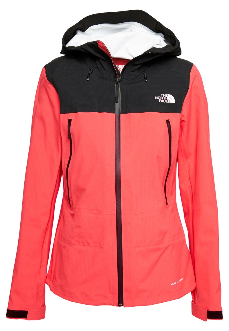 The North Face Womens Tente Jacket Hardshelljacke Cayenne Red Black Koralle Zalando De