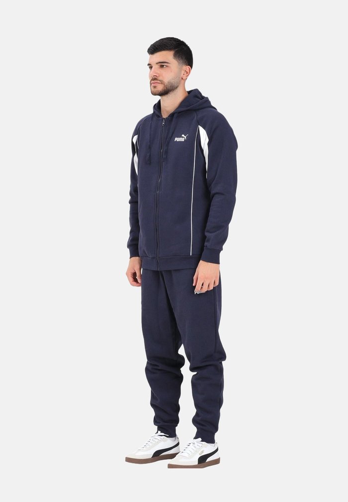 PUMA SPORT HOODED SET - Chándal - dark blue