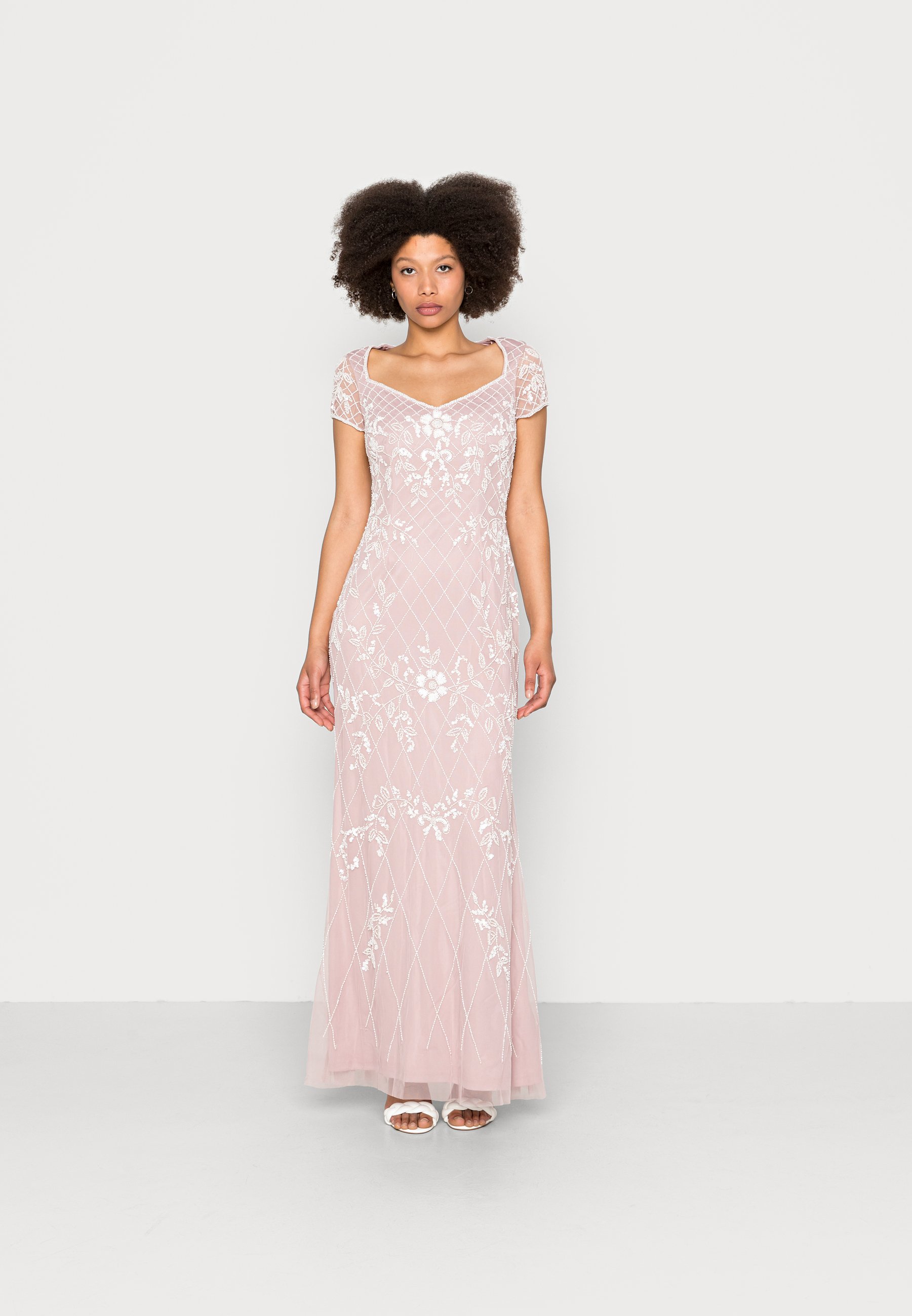 Adrianna Papell BEADED LONG GOWN 