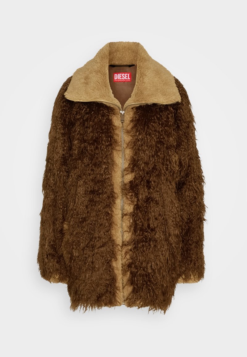 Diesel Wintermantel bruin