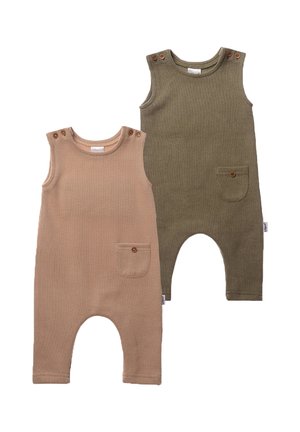 2PACK - Jumpsuit - oliv braun