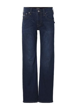 True Religion, BILLY SN FLAP 34 IN - Džínsy s rovným strihom - damon dark wash
