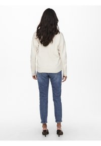 ONLY Stickad tröja - off-white