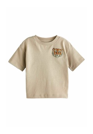 SHORT SLEEVE CHARACTER - T-Shirt print - neutral tiger