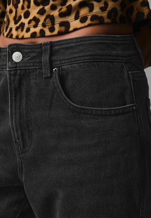 Next PETITE - Mom jeans - washed black