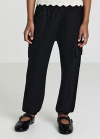 Calliope Cargohose - nero ultrablack