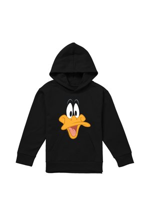 Looney Tunes, LOONEY TUNES DAFFY FACE UNISEX - Hoodie - black