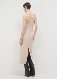 Calliope TUBINO HALTERNECK - Vestito elegante - beige medio