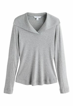 REGULAR FIT-SAILOR COLLAR - Pikkade varrukatega topp - grey