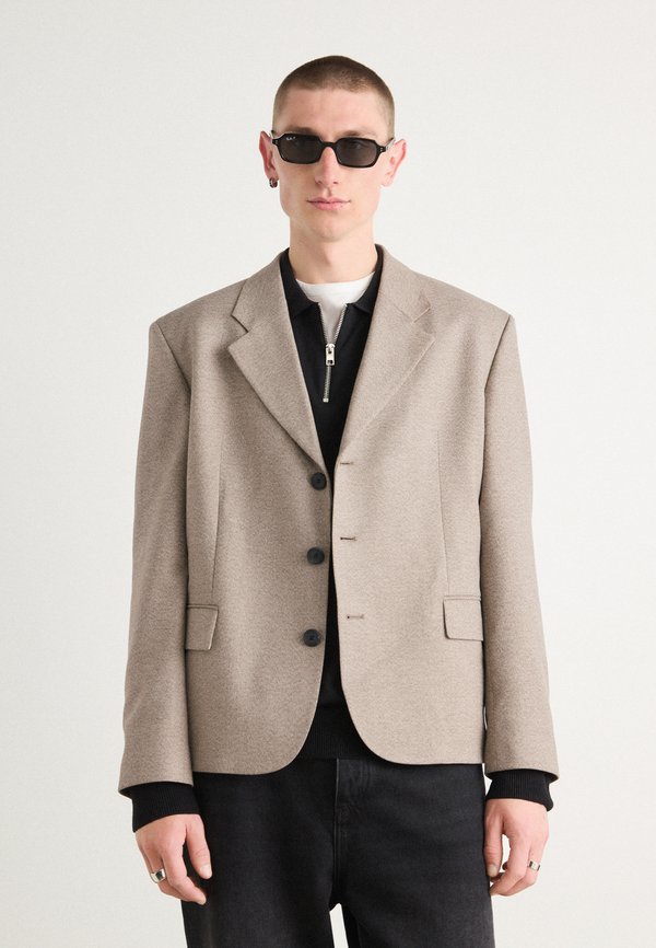 UMAR ALL - Blazer jacket - medium beige