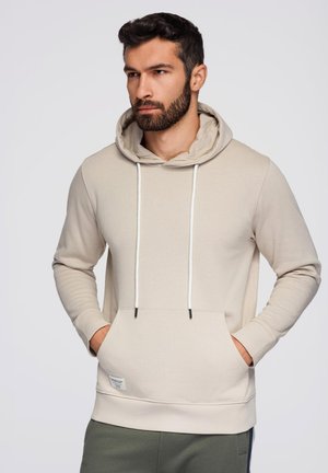 Hættetrøje - light beige