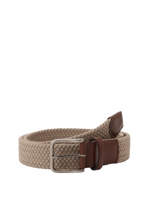 Braided belt - beige